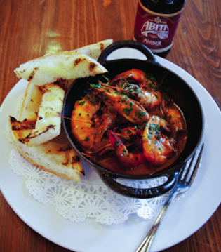 Abita Amber–Braised Louisiana Chicken Thighs