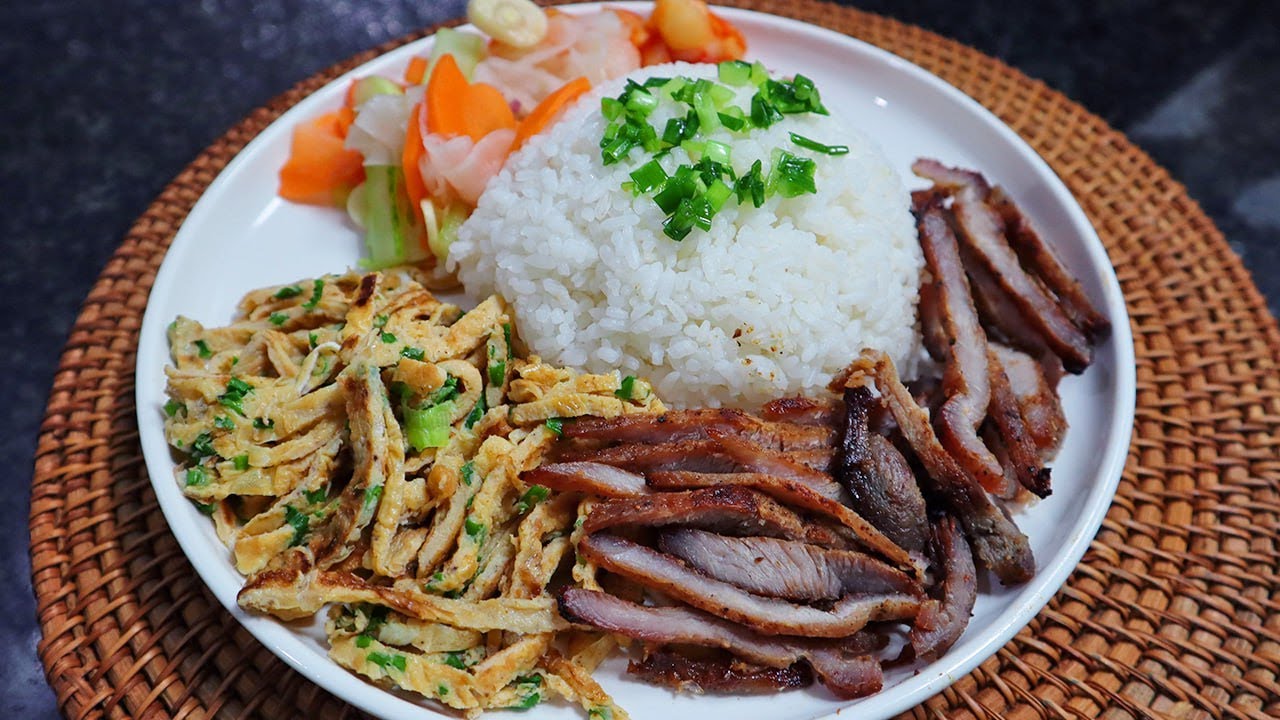 Bai Sach Chrouk (Pork and Rice)