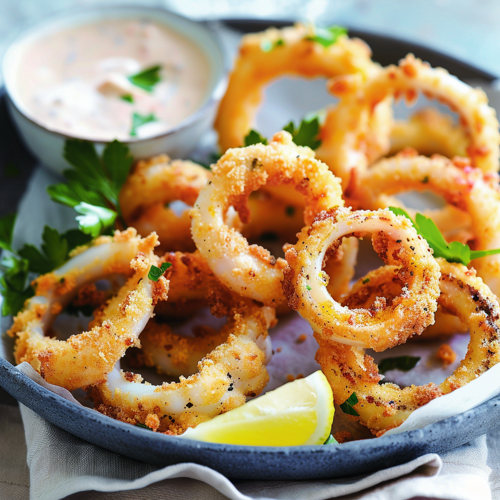 Crispy Calamari Rings