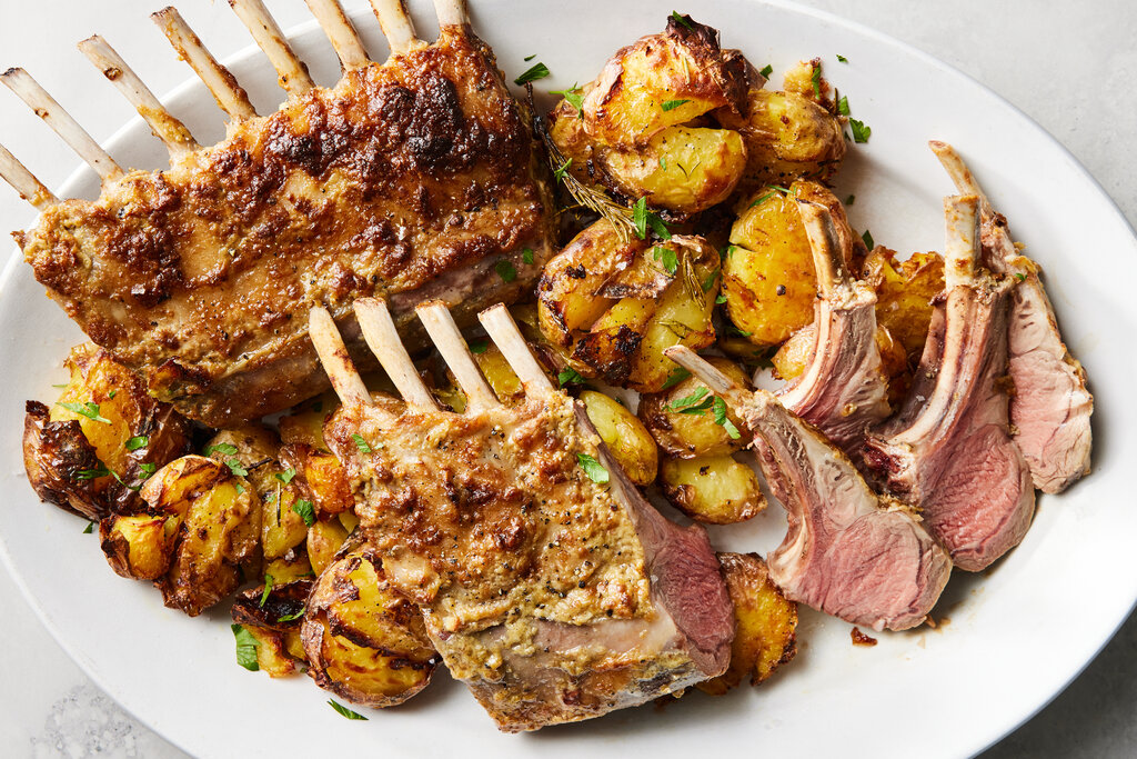 Lamb Rack with Rosemary